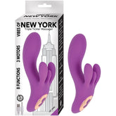 VIBES OF NEW YORK TRIPLE TICKLER MASSAGER-PURPLE